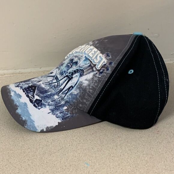 Busch Gardens Virginia‎ Alpengeist Rollercoaster Hat Cap Vintage - Picture 2 of 5